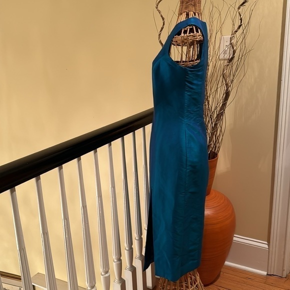 Shinawatra Thai silk. Beautiful blue color - Picture 4 of 9